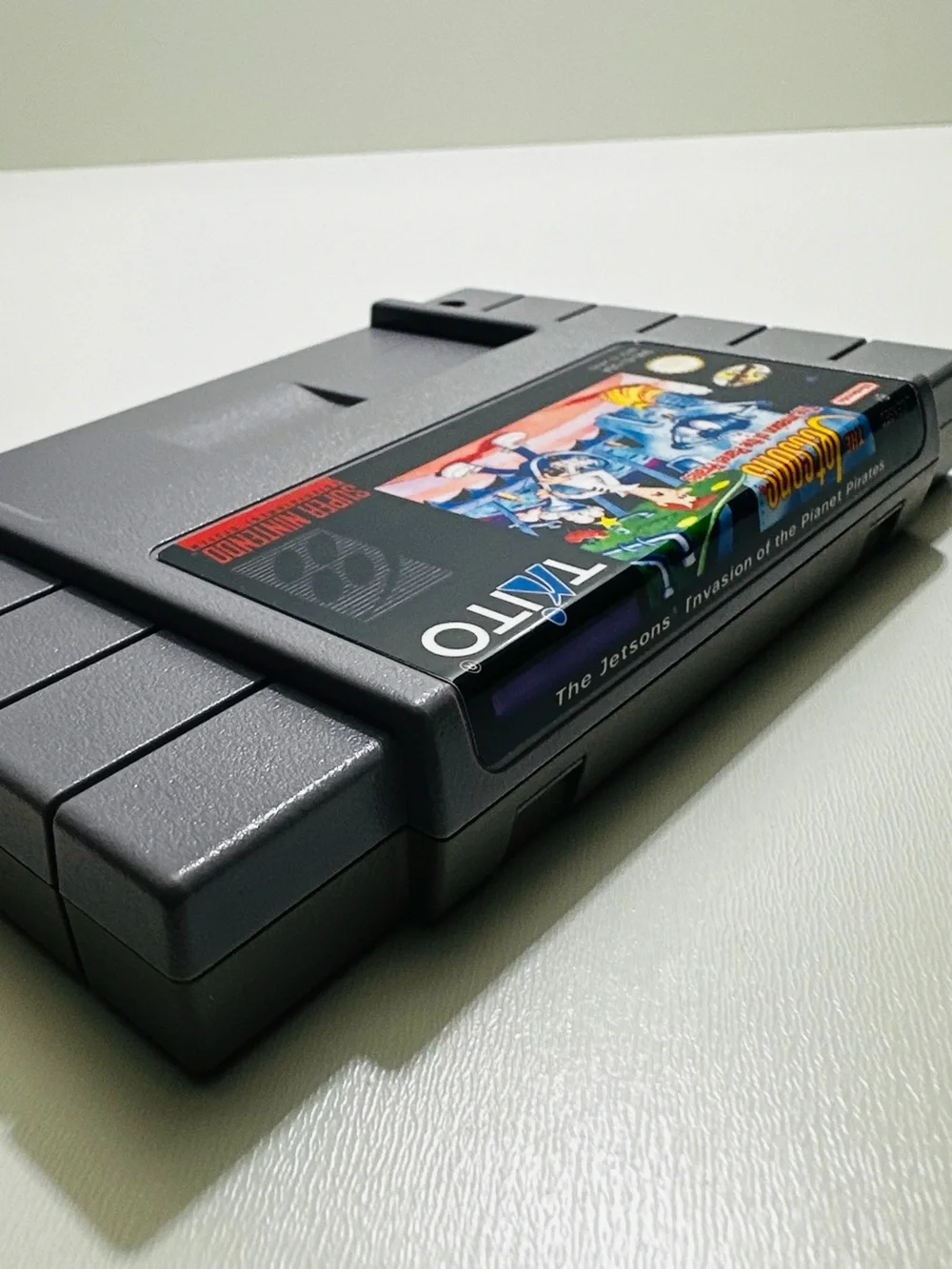 The Jetsons The Invasion of the Planet Pirates For Super Nintendo Game Cartridge